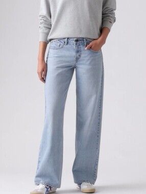 Levi's Low Loose Fade Off Sz 26 Nwt